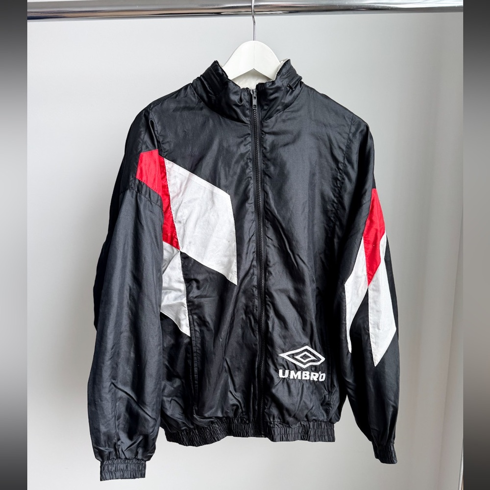 $18 25x26.5 Vtg Umbro Windbreaker Blokecore/90s Retro M-  AS IS